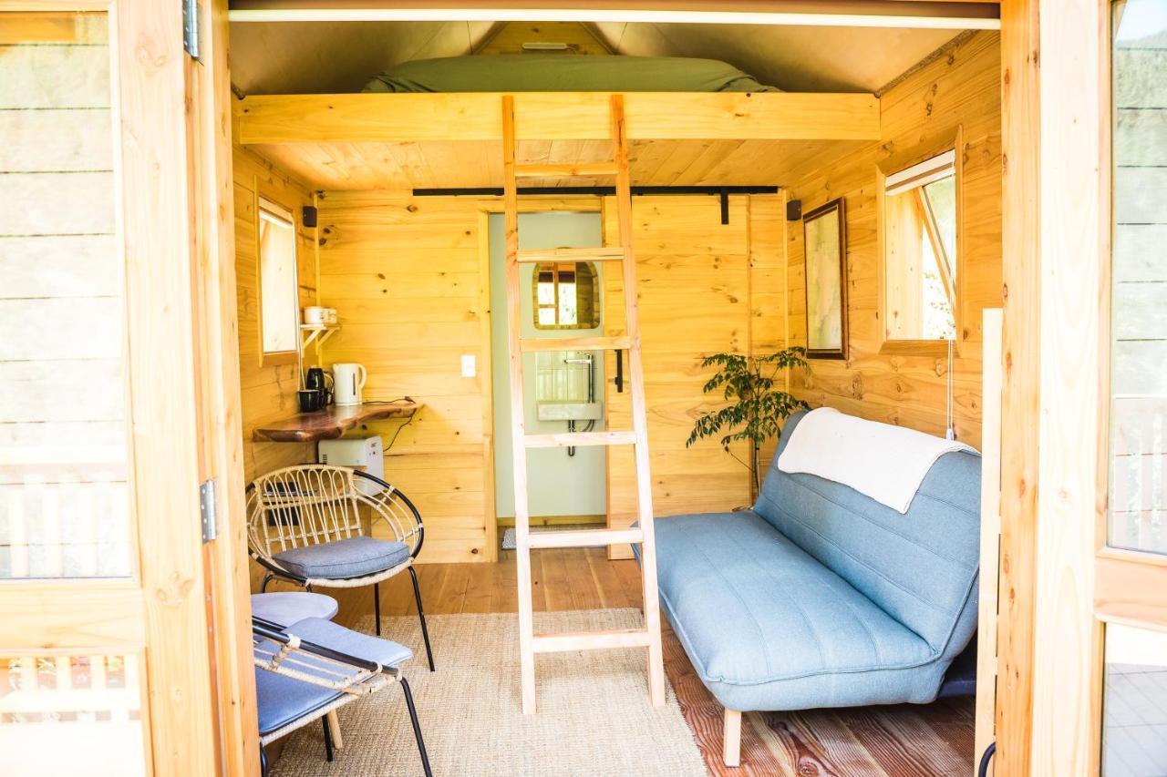 Maitai Whare Iti - Adventure Cabins & House เนลสัน ภายนอก รูปภาพ