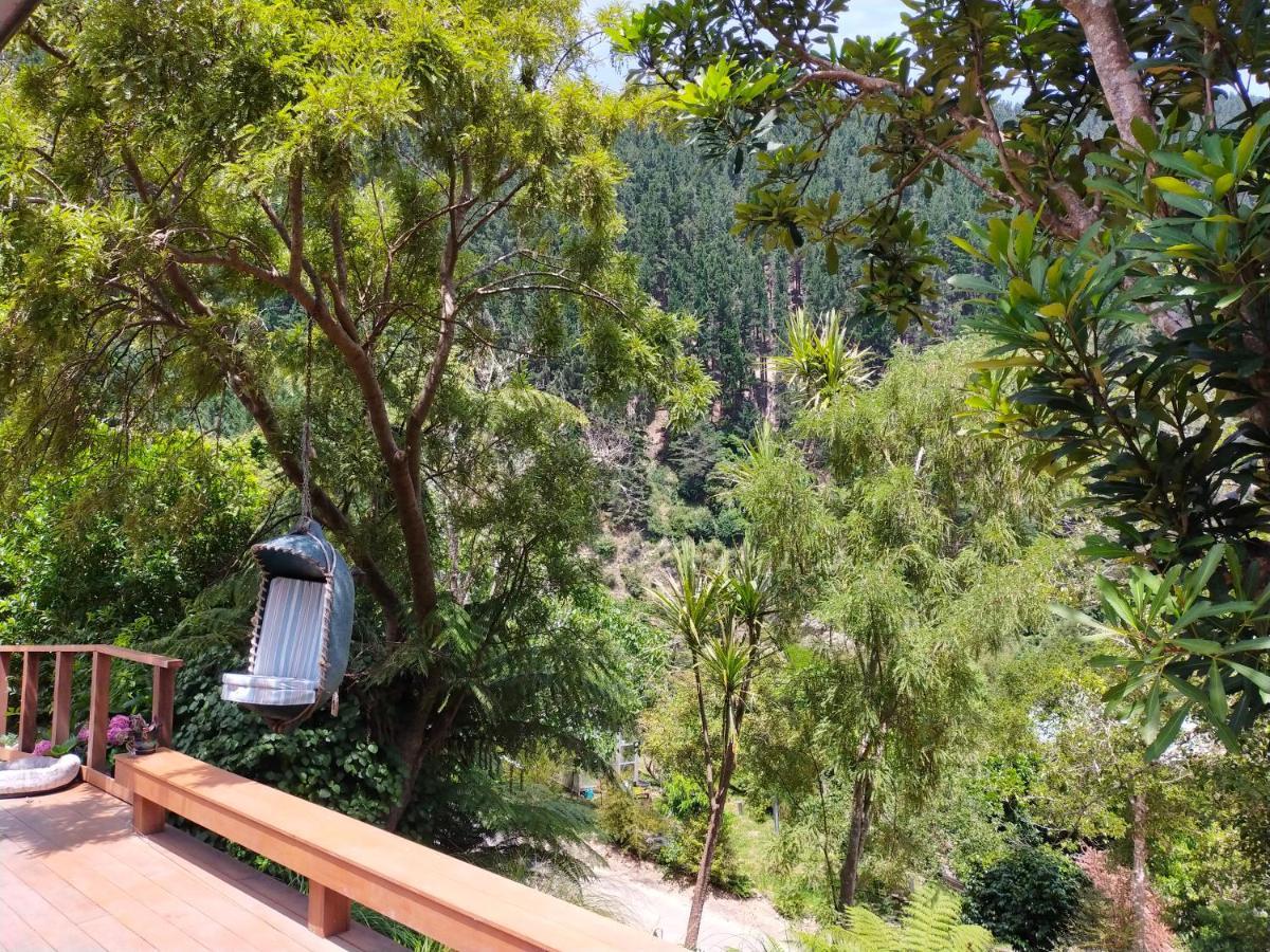 Maitai Whare Iti - Adventure Cabins & House เนลสัน ภายนอก รูปภาพ